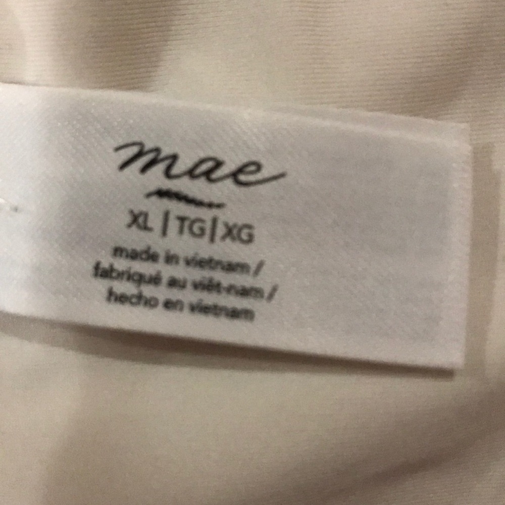 NWOT red/white strip swim bottom XL - Picture 3 of 5